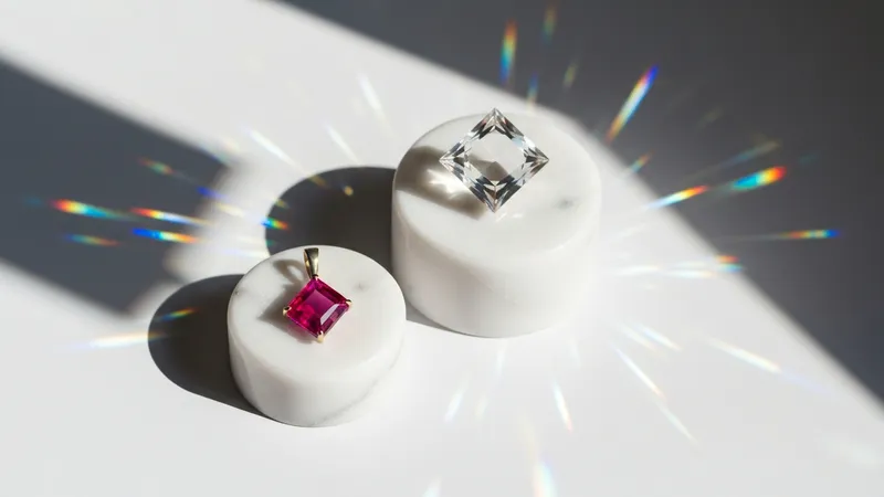 Les designs innovants de pendentifs rubis